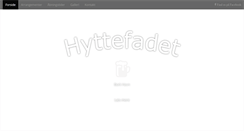 Desktop Screenshot of hyttefadetbork.dk